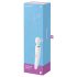 Satisfyer Wand-er Woman - αδιάβροχος μασέρ δονητής (λευκό)