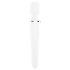 Satisfyer Wand-er Woman - αδιάβροχος μασέρ δονητής (λευκό)
