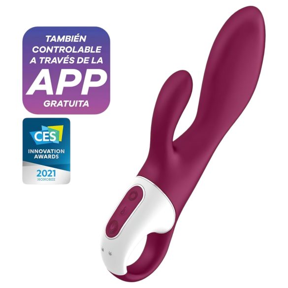Satisfyer Heated Affair - δονητής κλειτορίδας με θέρμανση - κόκκινο