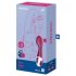 Satisfyer Hot Spot - Επαναφορτιζόμενος Θερμαινόμενος G-Spot Δονητής (Κόκκινο)