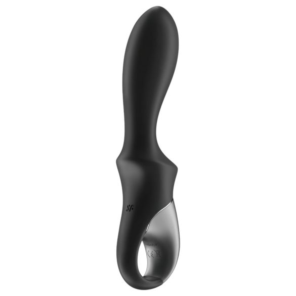Satisfyer Heat Climax - έξυπνο θερμαινόμενο πρωκτικό δονητή - μαύρο