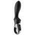 Satisfyer Heat Climax - έξυπνο θερμαινόμενο πρωκτικό δονητή - μαύρο