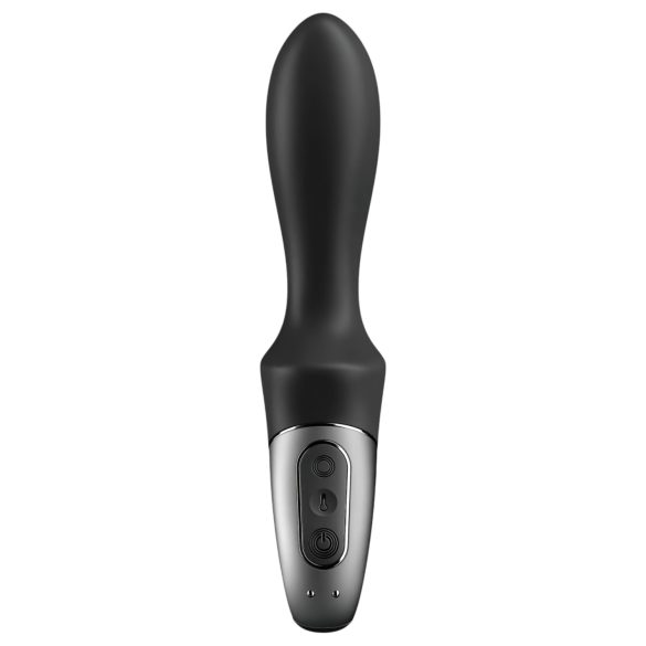 Satisfyer Heat Climax - έξυπνο θερμαινόμενο πρωκτικό δονητή - μαύρο