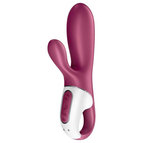 Satisfyer Hot Bunny - δονητής με έξυπνο βραχίονα κλειτορίδας με θέρμανση