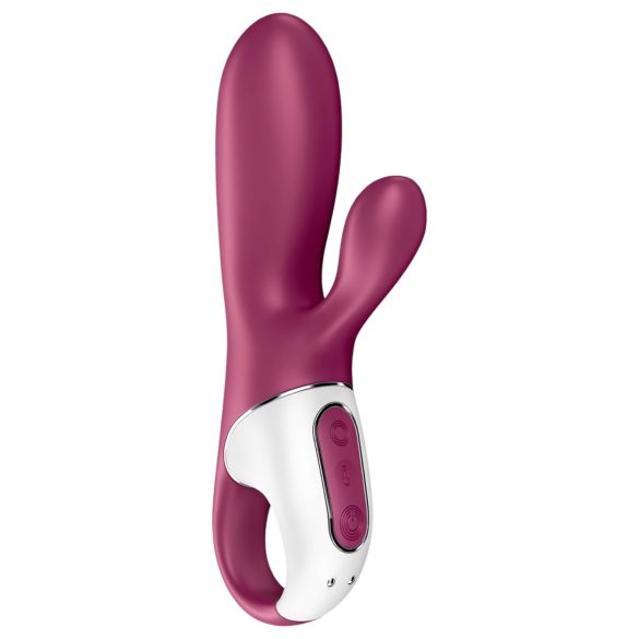 Satisfyer Hot Bunny - δονητής με έξυπνο βραχίονα κλειτορίδας με θέρμανση