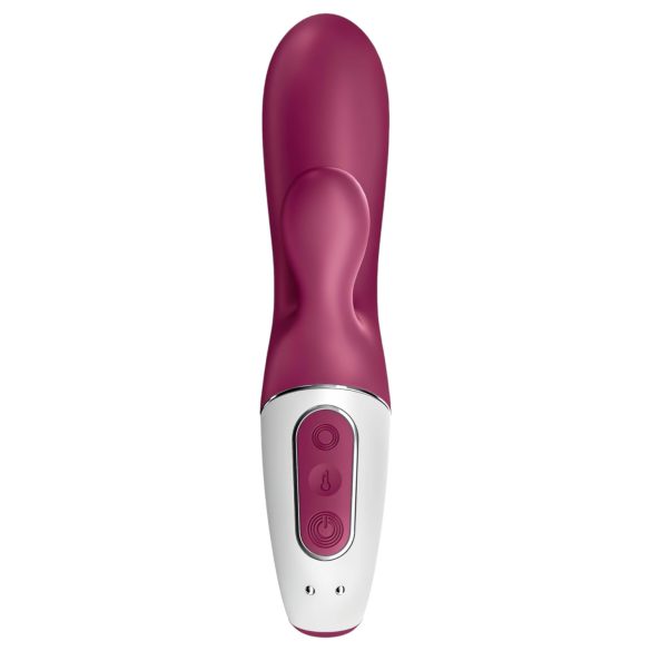 Satisfyer Hot Bunny - δονητής με έξυπνο βραχίονα κλειτορίδας με θέρμανση