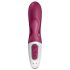 Satisfyer Hot Bunny - έξυπνος θερμαινόμενος δονούμενος δονητής (κόκκινο)