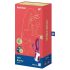 Satisfyer Hot Bunny - έξυπνος θερμαινόμενος δονούμενος δονητής (κόκκινο)