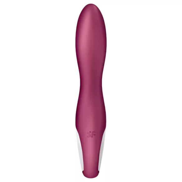 Satisfyer Heated Thrill - δονητής με θέρμανση με έλεγχο μέσω εφαρμογής (κόκκινος)