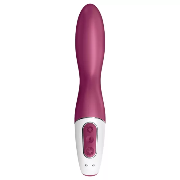 Satisfyer Heated Thrill - δονητής με θέρμανση με έλεγχο μέσω εφαρμογής (κόκκινος)