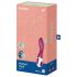 Satisfyer Heated Thrill - έξυπνος θερμαινόμενος δονητής (κόκκινο)
