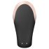 Satisfyer Double Love - ζευγαρωτός δονητής με app - ασύρματος - μαύρο