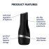Satisfyer Ανδρικό Κλασικό - Χειροκίνητος Σακχαριστής (Ασημί)