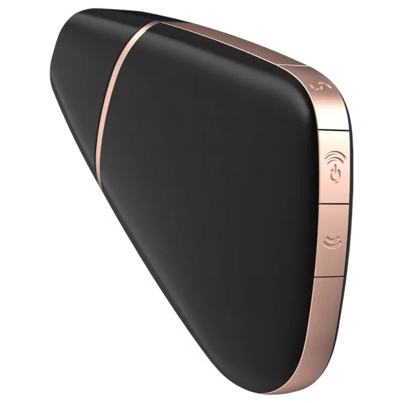 Satisfyer Love Triangle - έξυπνος κλειτοριδικός διεγέρτης με κύματα αέρα - μαύρο