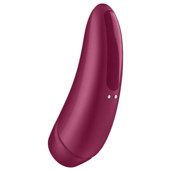 Satisfyer Curvy 1+ - έξυπνος κλειτοριδικός διεγέρτης με κύματα αέρα - κόκκινο