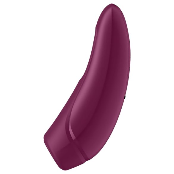 Satisfyer Curvy 1+ - έξυπνος κλειτοριδικός διεγέρτης με κύματα αέρα - κόκκινο