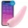 Satisfyer Curvy 2+ - γυναικείο κλειτοριδικό ερεθιστής με κύματα αέρα - ροζ