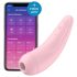 Satisfyer Curvy 2+ - Έξυπνος Κλειτοριδικός Διεγέρτης με Κυματισμό Αέρα (ροζ)
