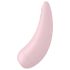 Satisfyer Curvy 2+ - Έξυπνος Κλειτοριδικός Διεγέρτης με Κυματισμό Αέρα (ροζ)