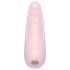 Satisfyer Curvy 2+ - Έξυπνος Κλειτοριδικός Διεγέρτης με Κυματισμό Αέρα (ροζ)