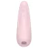 Satisfyer Curvy 2+ - γυναικείο κλειτοριδικό ερεθιστής με κύματα αέρα - ροζ