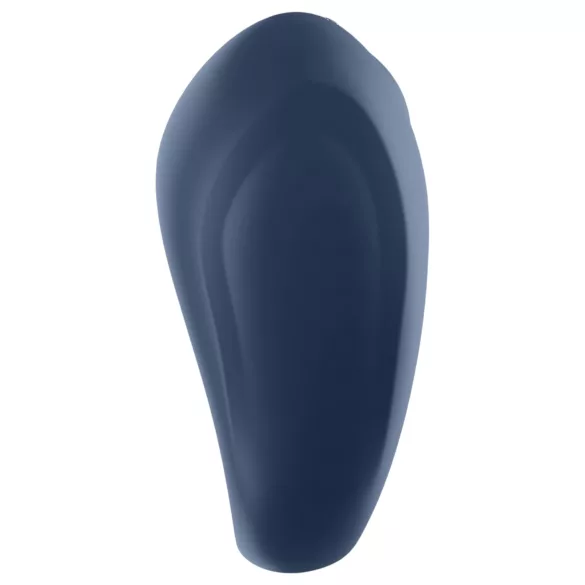 Satisfyer Strong One - δαχτυλίδι πέους με δόνηση, ελεγχόμενο μέσω εφαρμογής, για άνδρες (μπλε)