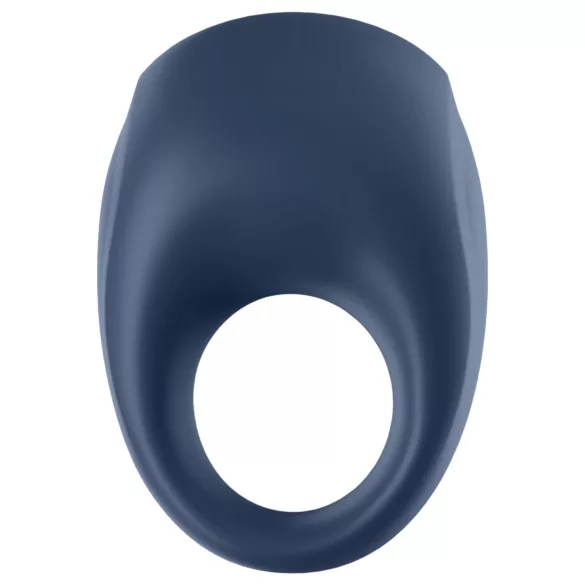 Satisfyer Strong One - δαχτυλίδι πέους με δόνηση, ελεγχόμενο μέσω εφαρμογής, για άνδρες (μπλε)