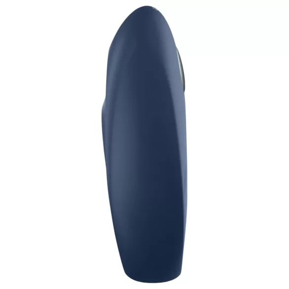 Satisfyer Mighty One - δαχτυλίδι πέους με δόνηση Bluetooth - μπλε