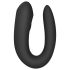 Satisfyer Double Joy - Έξυπνος Αδιάβροχος Δονητής για Ζευγάρια (Μαύρο)