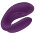 Satisfyer Double Joy – έξυπνος, αδιάβροχος δονητής για ζευγάρια (μωβ)