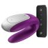Satisfyer Διπλή Απόλαυση - έξυπνος δονητής ζευγαριών (μωβ)