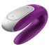Satisfyer Διπλή Απόλαυση - έξυπνος δονητής ζευγαριών (μωβ)
