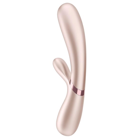 Satisfyer Hot Lover - έξυπνος δονητής για γυναίκα - ασημί