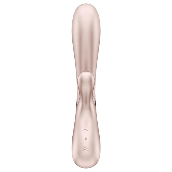 Satisfyer Hot Lover - έξυπνος δονητής για γυναίκα - ασημί