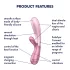 Satisfyer Hot Lover - έξυπνος δονητής - ροζ
