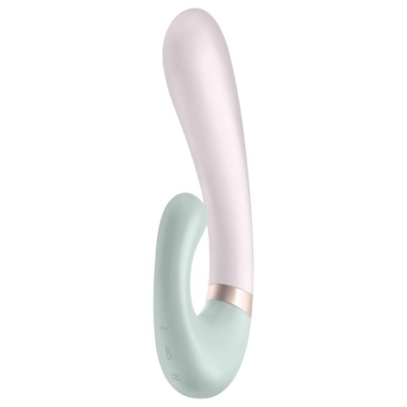 Satisfyer Heat Wave - Έξυπνος θερμαινόμενος δονητής με βραχίονα (μέντα)