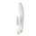 Satisfyer Double Flex - έξυπνος δονητής με βραχίονα κλειτορίδας (λευκός)