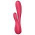 Συσκευή απόλαυσης Satisfyer Mono Flex - Έξυπνος αδιάβροχος δονητής (κόκκινος)