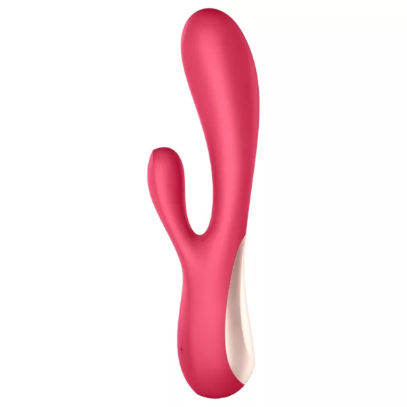 Satisfyer Mono Flex - δονητής rabbit αδιάβροχος με εφαρμογή - κόκκινο