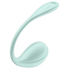   Satisfyer Smooth Petal - έξυπνο δονητικό αυγό (πράσινο)