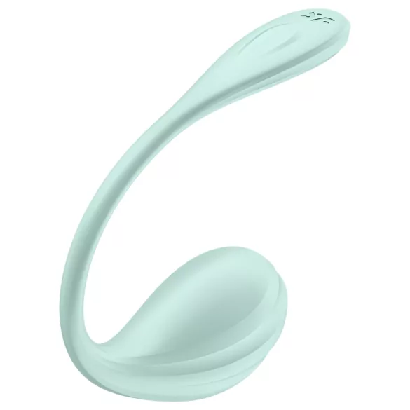 Satisfyer Smooth Petal - Δονητικό αυγό με έλεγχο μέσω εφαρμογής (πράσινο)
