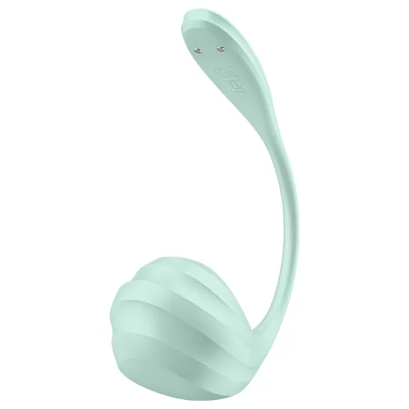 Satisfyer Smooth Petal - Δονητικό αυγό με έλεγχο μέσω εφαρμογής (πράσινο)