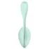 Satisfyer Smooth Petal - Δονητικό αυγό με έλεγχο μέσω εφαρμογής (πράσινο)