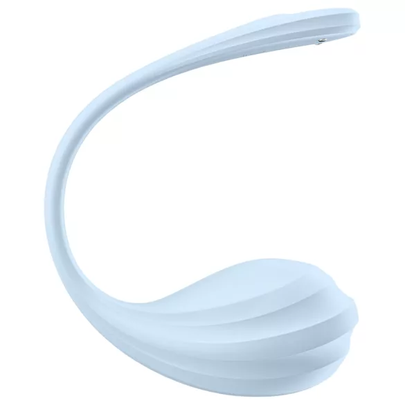 Satisfyer - έξυπνο δονητικό αυγό - τηλεχειριστήριο - μπλε