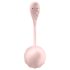 Satisfyer Ribbed Petal - Ραδιοελεγχόμενο Αυγό Δόνησης (ροζ)