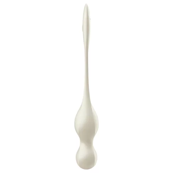 Satisfyer Love Birds 1 - Δονητική μπάλα γκέισα με έλεγχο μέσω εφαρμογής (λευκό)
