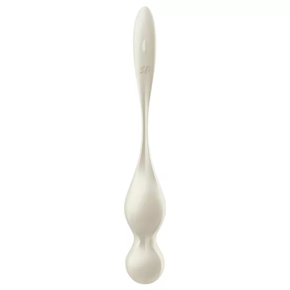 Satisfyer Love Birds 1 - Δονητική μπάλα γκέισα με έλεγχο μέσω εφαρμογής (λευκό)