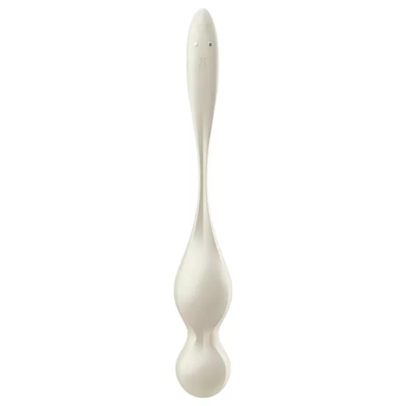 Satisfyer Love Birds 1 - Δονητική μπάλα γκέισα με έλεγχο μέσω εφαρμογής (λευκό)