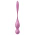 Satisfyer Love Birds 1 - έξυπνη, δονητική σφαίρα γκέισα (ροζ)