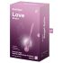 Satisfyer Love Birds 1 - έξυπνη, δονητική σφαίρα γκέισα (ροζ)